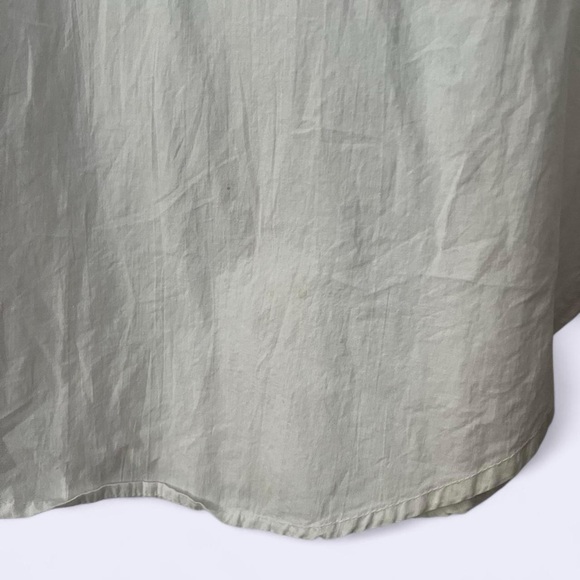 White Button Down Shirt with Fringe and Studs - Picture 7 of 7